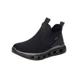 Rieker Slip On Sneaker Damen schwarz|schwarz