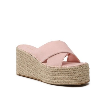 DeeZee Espadrilles Q8745-6 Pink Espadrille