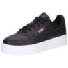 PUMA Carina Street Sneaker Damen schwarz|schwarz|schwarz