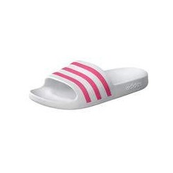 adidas Adilette Aqua Badepantolette Damen weiß|weiß|weiß|weiß|weiß|weiß|weiß