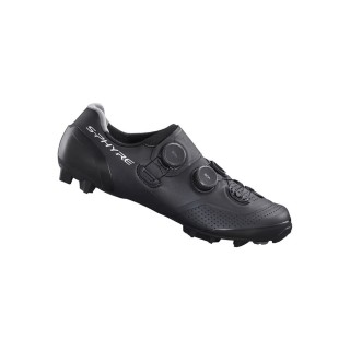 Shimano S-Phyre XC902 MTB Spezialbreite Schwarze Schuhe, Größe 45 - EUR