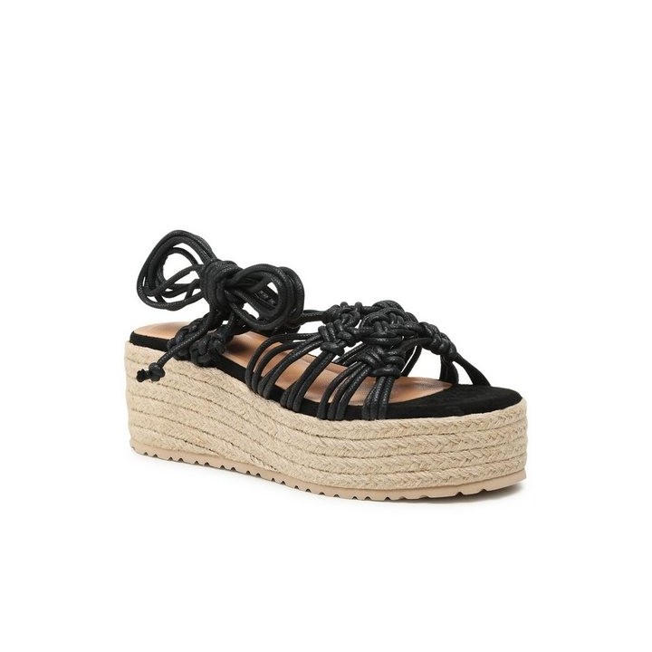 DeeZee Espadrilles RT220681 Black Espadrille