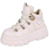 Sarcia.eu Beigefarbige Sneaker bis Knöchel, aus Öko-Leder VICES 39 EU Tennisschuh