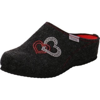 Tofee Herzen Hausschuh