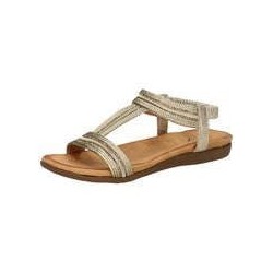 Barbarella Sandale Damen gold|gold|gold|gold|gold|gold|gold