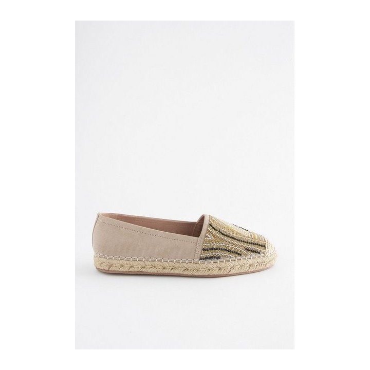 Next Forever Comfort® Espadrilles mit Perlenbesatz Espadrille (1-tlg)