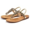 LASCANA Zehentrenner, Sandale, Pantolette mit Schmucksteinen in Glitzer-Optik VEGAN