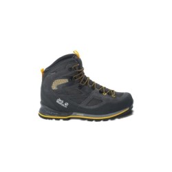 Jack Wolfskin Force Crest Texapore Mid Men Wasserdichte Trekkingschuhe Herren 40 miscellaneous,black,yellow Black / Burly Yel