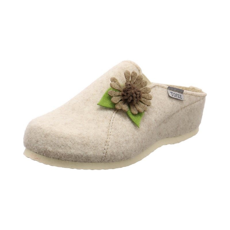 Tofee Blume Hausschuh
