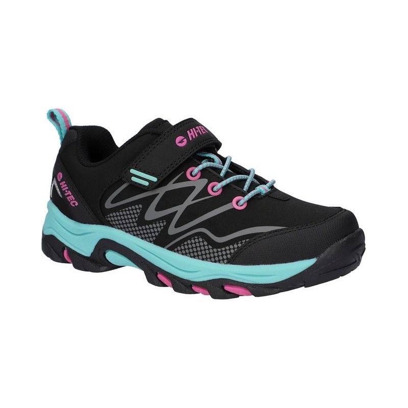 Hi-Tec Hi-Tec Blackout Low Jrg Outdoorschuh Klett-/Schnürkombination