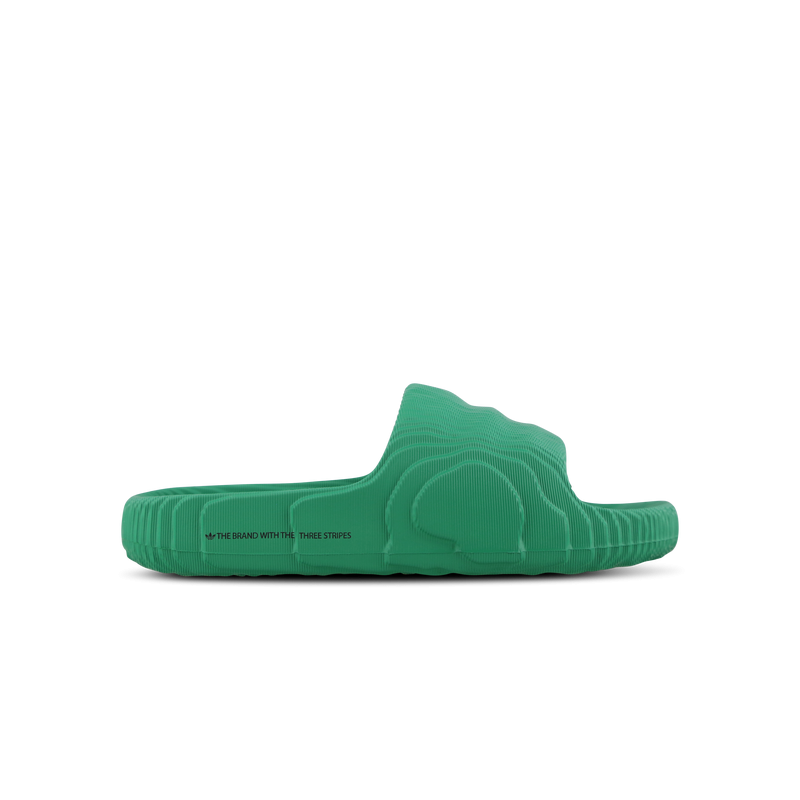 Adidas adilette Herren Flip-Flops und Sandalen - Grün - Größe: 44 - Synthetik - Foot Locker