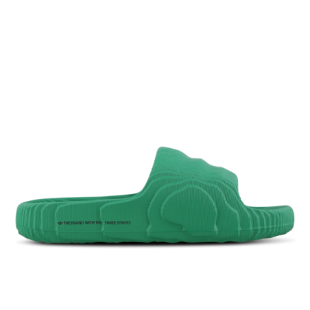 Adidas adilette Herren Flip-Flops und Sandalen - Grün - Größe: 44 - Synthetik - Foot Locker