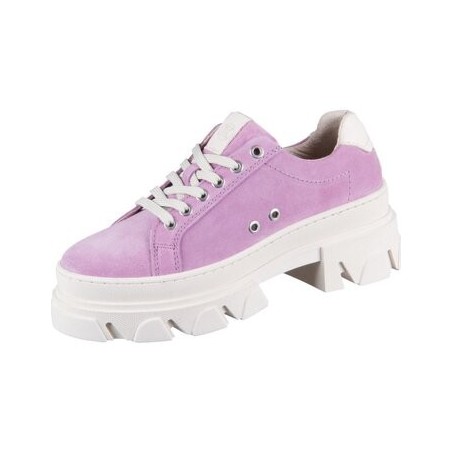 Post Xchange  Halbschuhe Schnuerschuhe Shane 05 6870 purple suede 05 6870