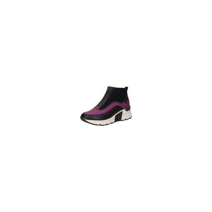 Rieker Sneaker Bootie Damen lila|lila|lila|lila|lila