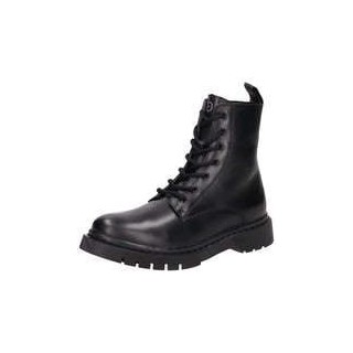 Tamaris Schnür Boots Damen schwarz|schwarz