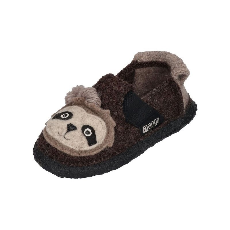 NANGA SHAGGY SLOTH Hausschuh Braun