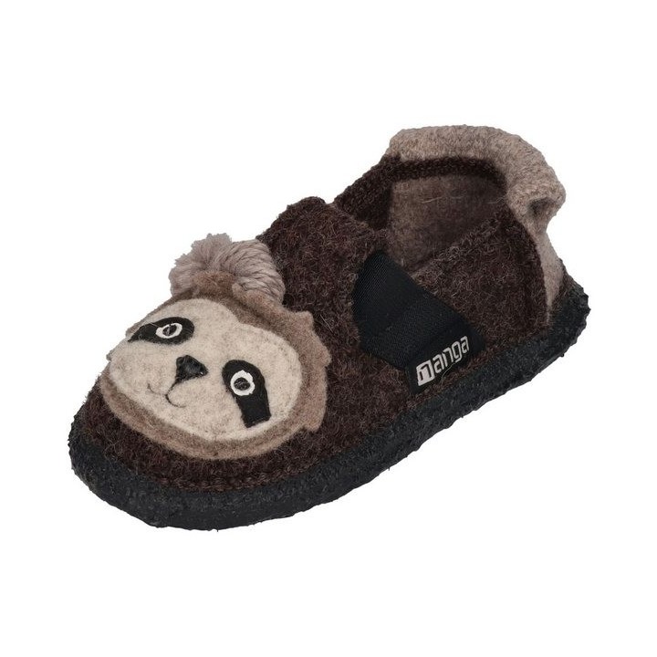 NANGA SHAGGY SLOTH Hausschuh Braun