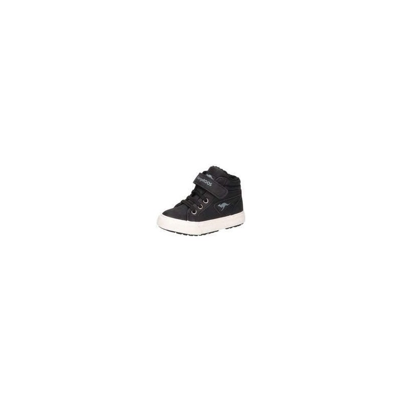 KangaROOS Kavu III Lauflern Boots Mädchen|Jungen schwarz|schwarz|schwarz