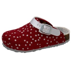 Fischer-Markenschuh Shetland Pantoffel aus Filz, mit Filzfutter, mit gepolstertes Fußbett