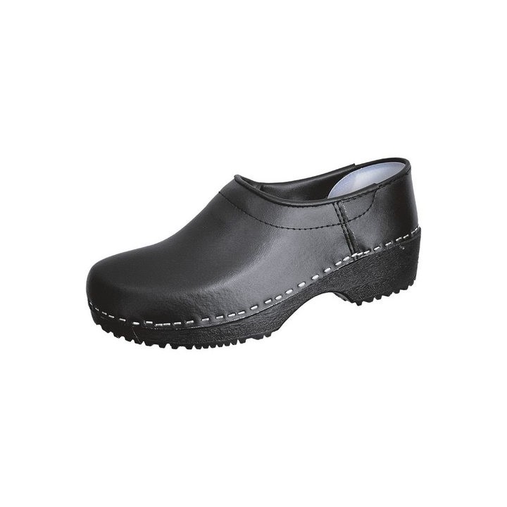 SALIHA PU Clogs (Ferse geschlossen) schwarz Outdoorschuh