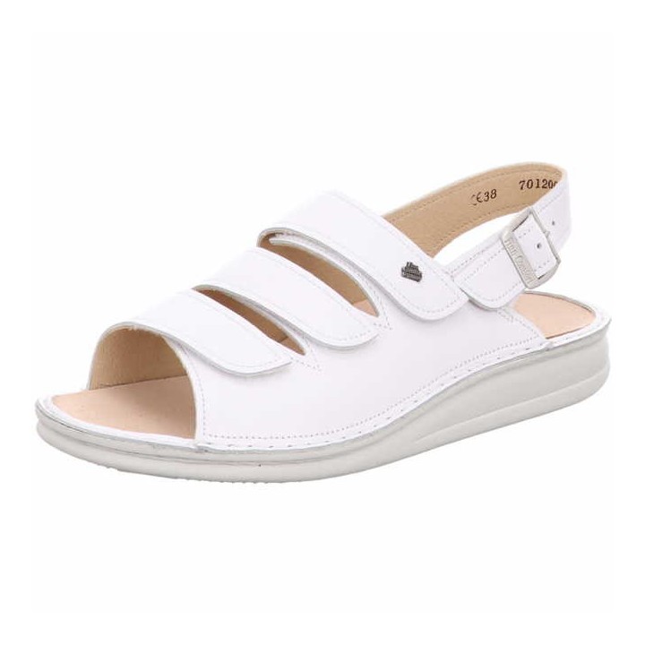 Sandalen/Sandaletten weiß 36