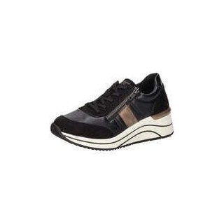 Remonte Keilsneaker Damen schwarz|schwarz