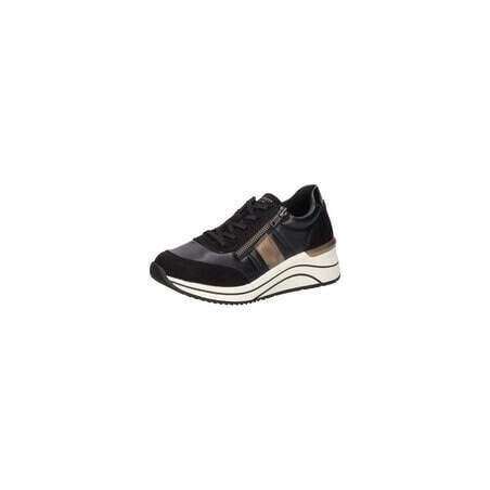 Remonte Keilsneaker Damen schwarz|schwarz