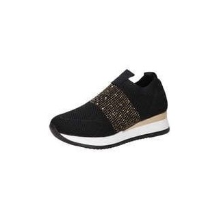 Barbarella Slip On Sneaker Damen schwarz|schwarz