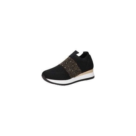 Barbarella Slip On Sneaker Damen schwarz|schwarz