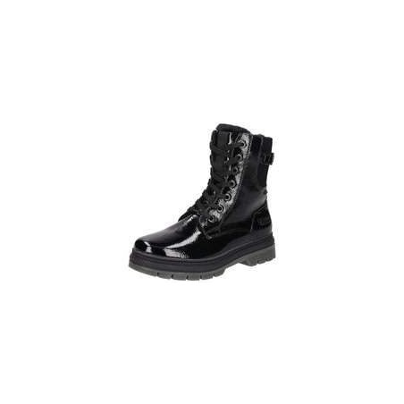 Tom Tailor Schnür Boots Damen schwarz|schwarz|schwarz|schwarz|schwarz|schwarz|schwarz