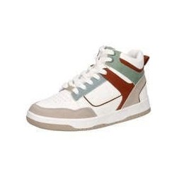 Barbarella Sneaker High Damen weiß|weiß|weiß