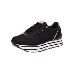 Barbarella Plateau Sneaker Damen schwarz|schwarz|schwarz|schwarz