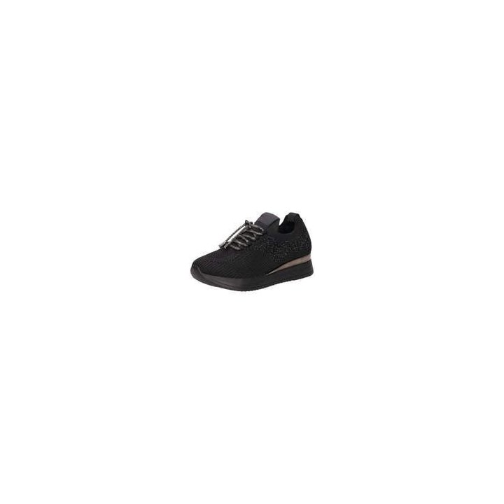 Barbarella Slip On Sneaker Damen schwarz|schwarz