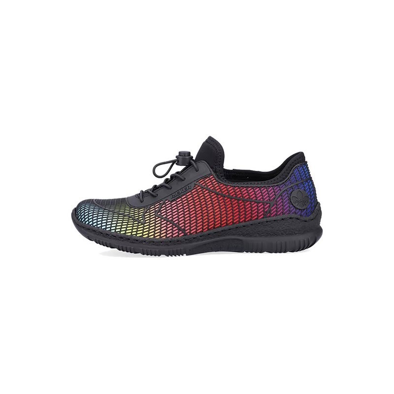 Rieker Damen Halbschuhe Schnürschuh