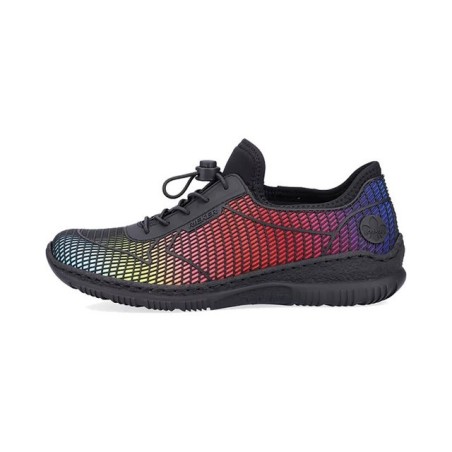 Rieker Damen Halbschuhe Schnürschuh