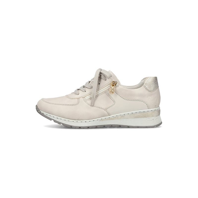 Rieker Damen Halbschuhe Schnürschuh