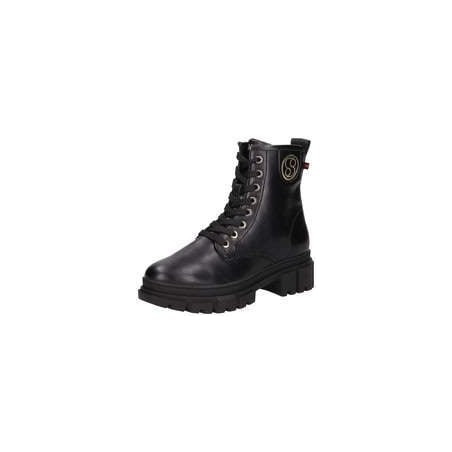 s.Oliver Schnür Boots Damen schwarz|schwarz|schwarz|schwarz|schwarz|schwarz