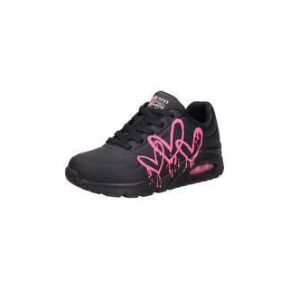 Skechers Uno X JGoldcrown Sneaker Damen schwarz|schwarz