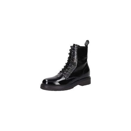 NeroGiardini Schnür Boots Damen schwarz|schwarz