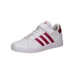 adidas Grand Court 2.0 EL K Sneaker Mädchen weiß|weiß