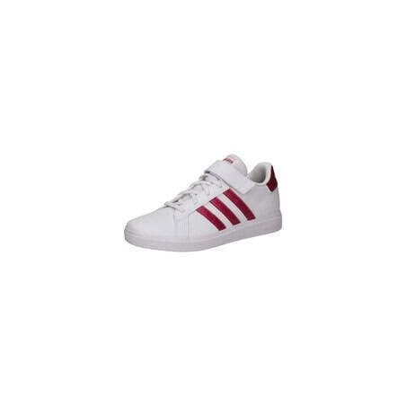 adidas Grand Court 2.0 EL K Sneaker Mädchen weiß|weiß