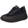 Barbarella Plateau Sneaker Damen schwarz|schwarz|schwarz|schwarz|schwarz|schwarz|schwarz