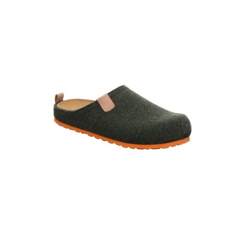 Rohde NAPOLI-H Pantoffel, Clog, Hausschuh, Homeslipper mit herausnehmbarer Innensohle