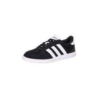 adidas Breaknet Sleek Suede Sneaker Damen schwarz|schwarz