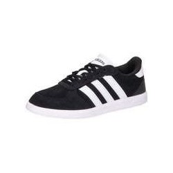 adidas Breaknet Sleek Suede Sneaker Damen schwarz|schwarz