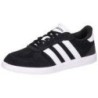 adidas Breaknet Sleek Suede Sneaker Damen schwarz|schwarz