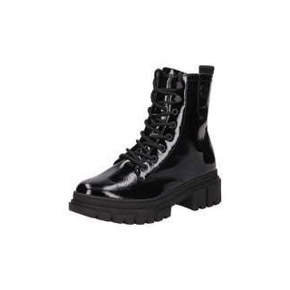 s.Oliver Schnür Boots Damen schwarz|schwarz|schwarz