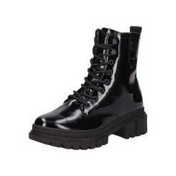 s.Oliver Schnür Boots Damen schwarz|schwarz|schwarz