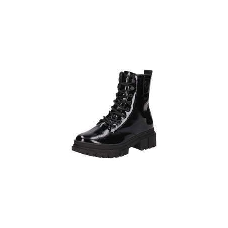 s.Oliver Schnür Boots Damen schwarz|schwarz|schwarz