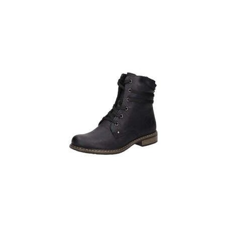 Rieker Schnürstiefelette Damen schwarz|schwarz|schwarz